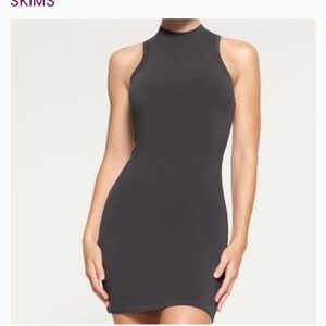SKIMS - New Vintage Tank Mini Dress Ash - Large